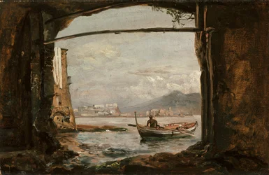 Vista da una Grotta vicino a Posillipo